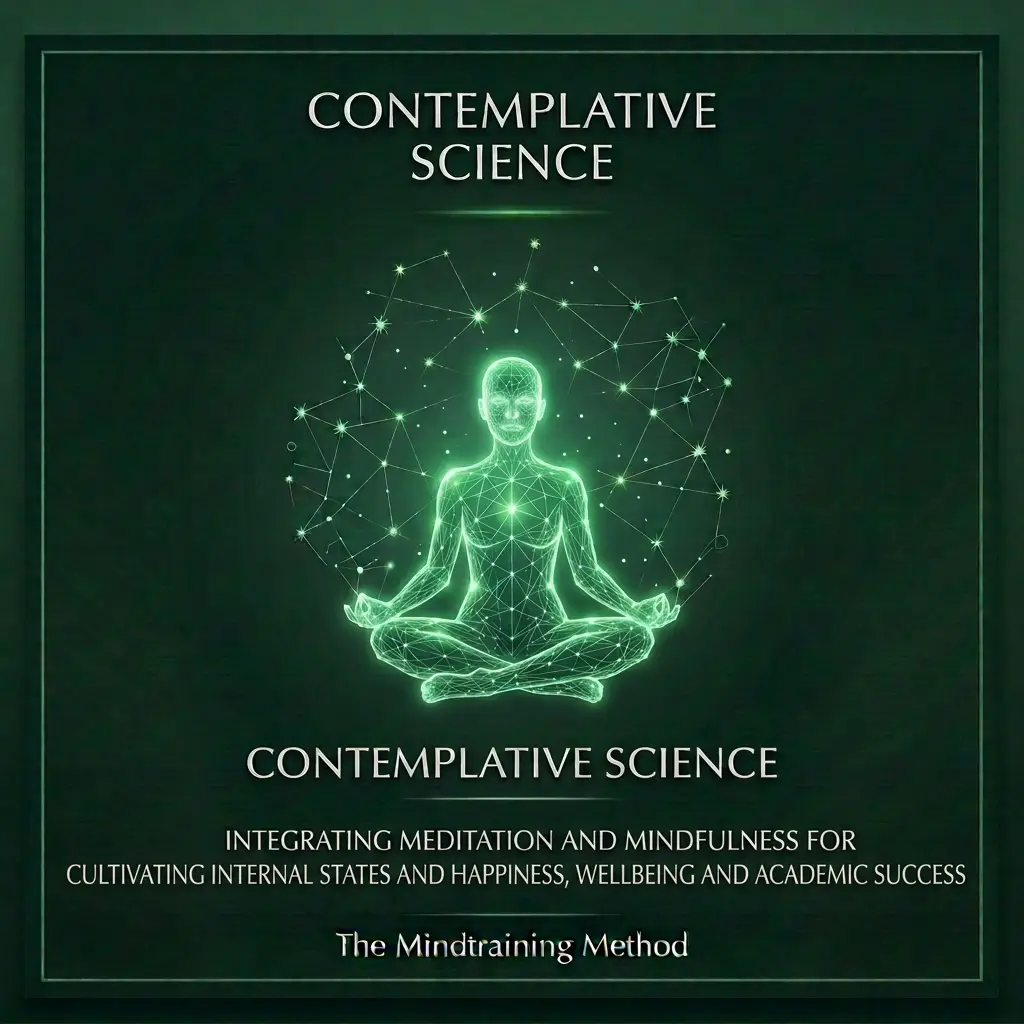A poster titled Contemplative Science that illustrates the role of meditation and mindfulness in the Mindtraining Method.